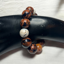 Load image into Gallery viewer, Brown and Black Beaded Bracelet
