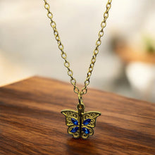 Load image into Gallery viewer, Gold Butterfly Necklace
