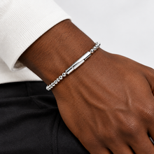 Load image into Gallery viewer, Silver Stainless Steel Bracelet
