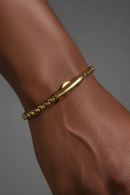 Load image into Gallery viewer, Gold Titanium Steel Bracelet

