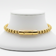 Load image into Gallery viewer, Gold Titanium Steel Bracelet
