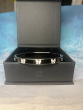 Load image into Gallery viewer, Silver Bangle Butterfly Bracelet
