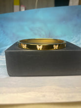 Load image into Gallery viewer, Gold Bangle Butterfly Bracelet

